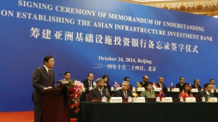 Pekingnek vétójoga lesz az Ázsiai Infrastruktúra Fejlesztési Bankban