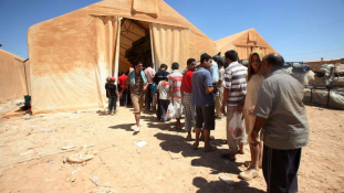 Tífuszjárvány tört ki egy szíriai palesztin menekülttáborban