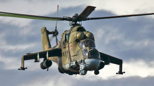 Szíriai felkelők eltaláltak egy orosz helikoptert