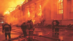 Borzalmas tűz Oroszországban