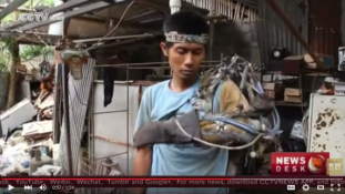 Az igazi Vasember? Bionikus kart épített a lebénult indonéz férfi