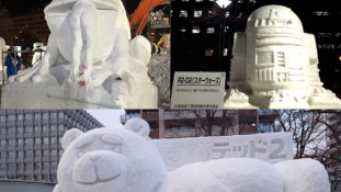 Képek az idei Sapporo Hófesztiválról