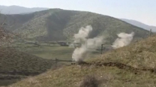 Az azeri erők ismét Hegyi-Karabahot lőtték