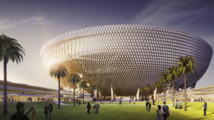 Dubajban épül és szép lesz a világ első teljesen légkondicionált stadionja