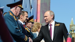 A terrorizmusról beszélt Putyin a Győzelem Napján