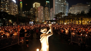 A Tienanmen téri vérengzésre emlékeztek