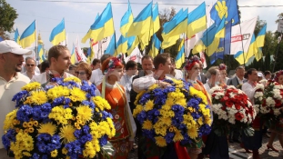 A negyedszázados függetlenséget ünneplik Ukrajnában