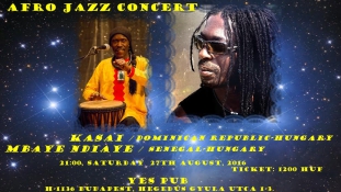 Lesz afro-jazz koncert szombaton, de más fellépővel