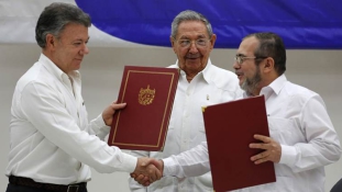 Hiába bukott meg a népszavazáson a béke – a kolumbiai elnöké a Nobel-békedíj