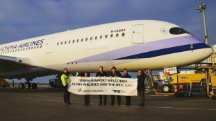 Bécsből utazhatunk Tajpejbe a China Airlines új gépén