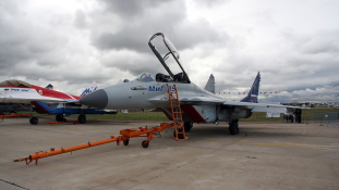 Próbarepülésen az új orosz vadászgép, a MIG 35-ös