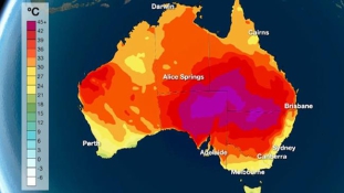 Majdnem 50 fokos kánikula Ausztráliában – videó