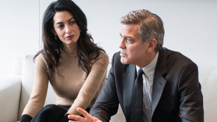 Clooney mamája kikotyogta az ikrek nemét