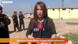 Élőben tudósított, aztán meghalt Moszulnál a fiatal kurd újságírónő