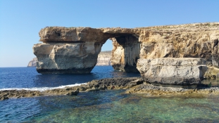 Elnyelte a tenger az Azúr ablakot Máltán