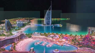 Újabb gigaberuházás Dubajban: két mesterséges sziget épül a Burdzs al-Arab szomszédságában