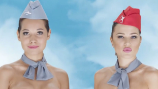 Majdnem meztelen hölgyek és urak a kazah reklámban – videó