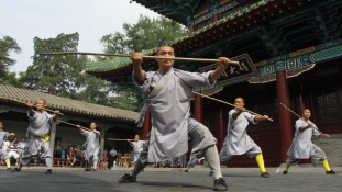 Harcművészeti vetélkedő a Shaolin kolostorban – videó