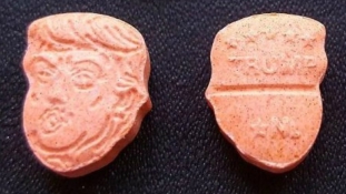 Ecstasy Trump fejével Németországban