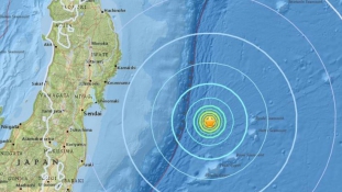 Erős földrengés rázta meg Japánt is