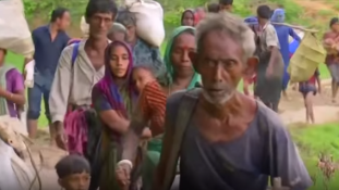Pánik – menekül a muzulmán rohingya kisebbség Mianmarból – videó
