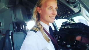 Megmutatja – ilyen egy 24 éves holland pilótanő élete