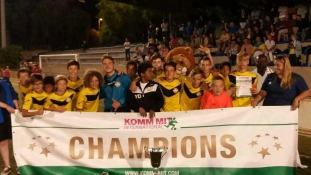 A magyar focistáké lett a kupa Spanyolországban