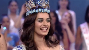 Így örült sikerének az indiai Miss World – videó
