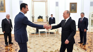 Putyinnál járt Aszad