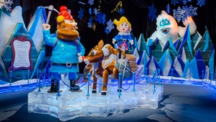 Disneyland rengeteg jégből – videó