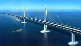 Megnyílt a világ leghosszabb tengeri hídja