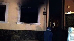 Felgyújtották Ungváron a Kárpátaljai Magyar Kulturális Szövetség irodáját