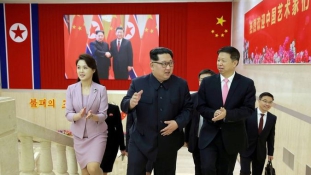 Kínai küldöttség Phenjanban a koreai csúcstalálkozó előtt
