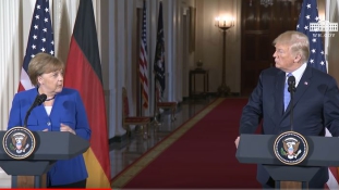 Merkel-Trump: baráti egyet nem értés Washingtonban