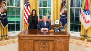 Kim Kardashian a Fehér Házban