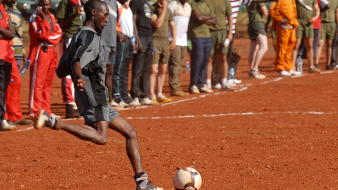 Afrikában sok futballmeccset vesznek meg – videó