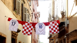 Franciaország – Horvátország 4-2: így szurkoltak déli szomszédaink a válogatottnak – videó