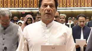 A krikettcsapat is részt vett Pakisztán új miniszterelnökének beiktatásán