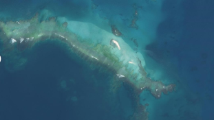 Egy teljes szigetet mosott le a térképről a hurrikán