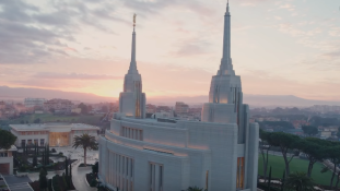 Felavatták Európa legnagyobb mormon templomát Rómában