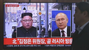 Csütörtökön tárgyal Putyinnal Kim Dzsongun