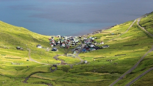 Turistastop a Feröer-szigeteken