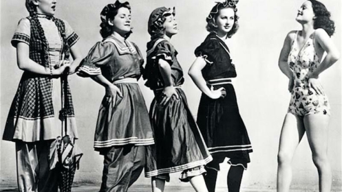 A női fürdőruha evolúciója 1910 -1940