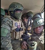 Afrikai katonák az orosz csapatoknál