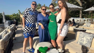 Gáspár Győzőék Dubajban rázták a rongyot