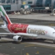 AZ EMIRATES KÜLÖNLEGES ARSENAL-FESTÉSŰ A380-AST MUTATOTT BE